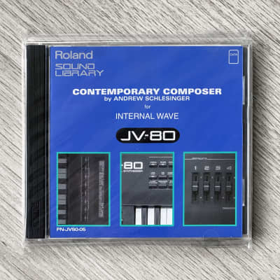 Roland PN-JV80-05 // Contemporary Composer (A. Schlesinger) // JV-80 / JV-880 / JV-1080 / JV-2080 / XV-5080