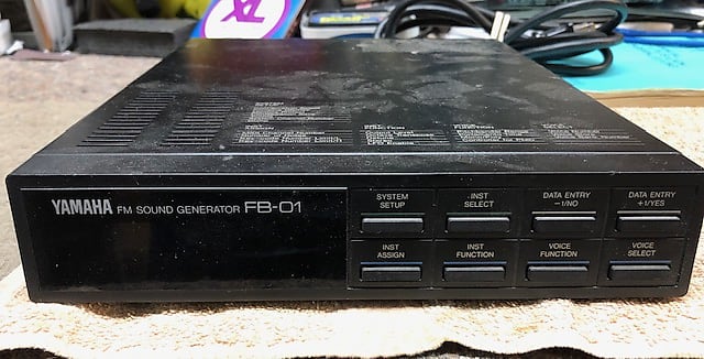 Yamaha FB-01 FM Sound Generator 1986 - 1987 - Black