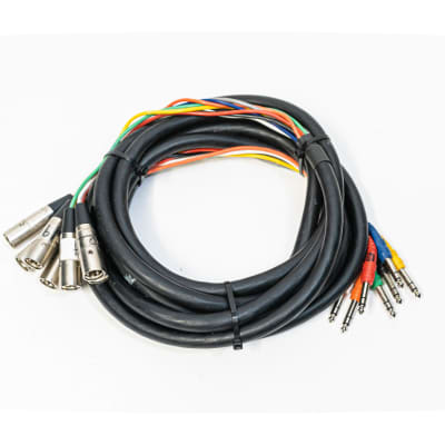 Hosa Balanced Snake - 1/4 in TRS to XLR 3M - 14ft for sale
