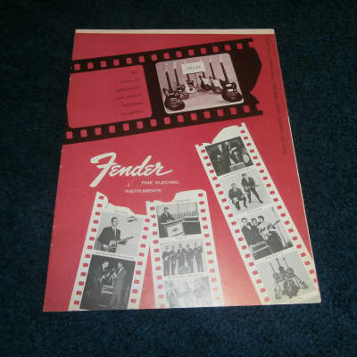 Fender 1982 catalog 