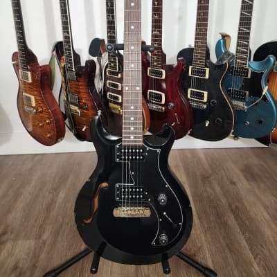 PRS S2 Mira, Black, Made in USA | Reverb