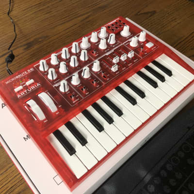 Arturia MicroBrute Red Limited Edition w/ Bag! image 2