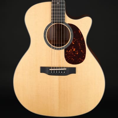 Sigma Crossroad Series SGMC-10E Grand OM Cutaway Electro Acoustic with Soft Shell Case for sale