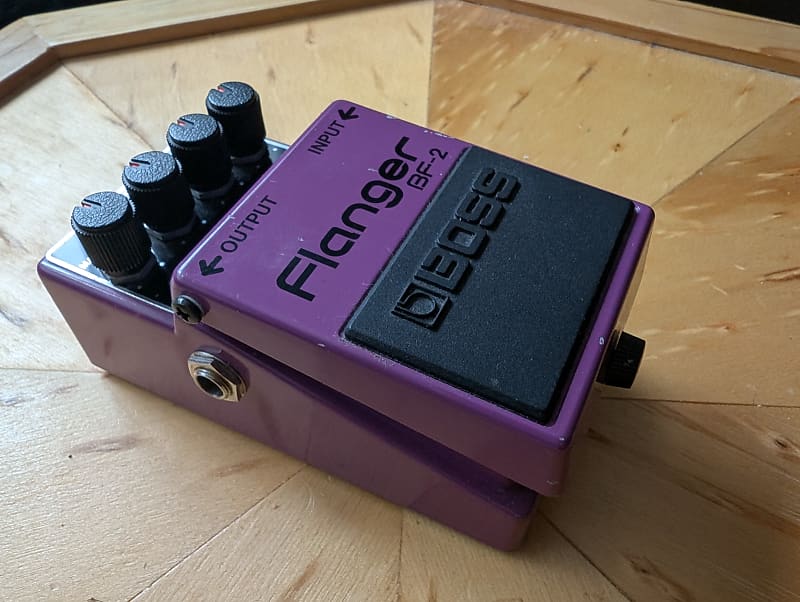 BOSS フランジャー BF-2　90年製グリーンラベル Boss BF-2 Flanger 1984-1990 (Green Label) Made In Japan | Reverb