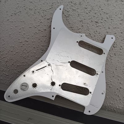 Genuine Fender Stratocaster Aged Pearloid Pickguard image 2