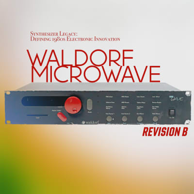 Waldorf Microwave MK1 *Revision B* Rackmount Wavetable Synthesizer - Vintage image 1