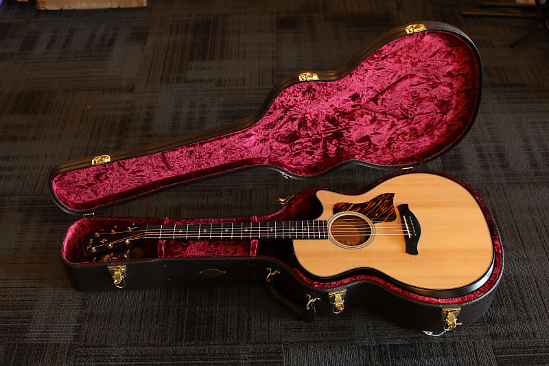 Taylor 314ce LTD Quilted Sapele with V-Class Bracing | Reverb