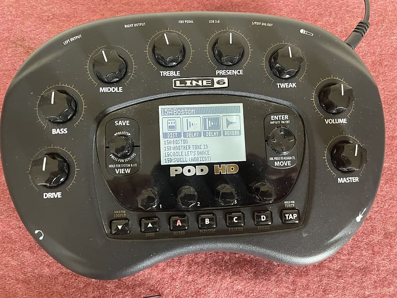 Line 6 POD HD Multi-Effect and Amp Modeler