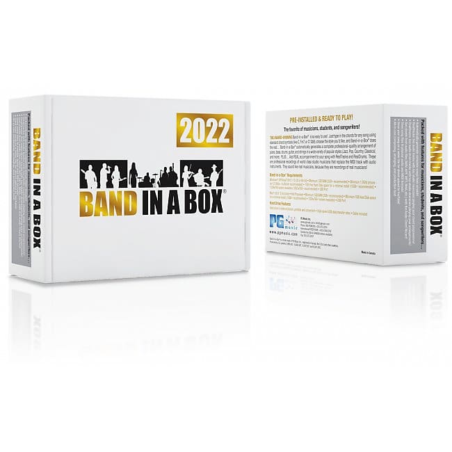 PG MUSIC Band-in-a-Box 2024 UltraPAK HD PC BOX Kompositions-, Arrangier- und Begleitprogramm image 1