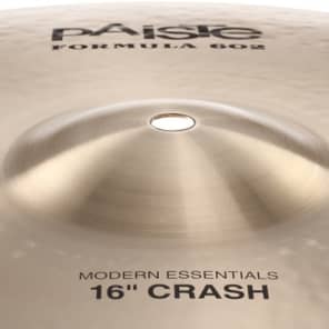 Paiste 16 inch Formula 602 Modern Essentials Crash Cymbal image 4
