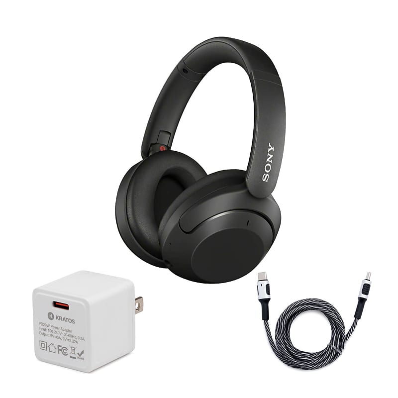 Sony WH-XB910N EXTRA BASS Noise Cancelling Bluetooth Headphones  WH-XB910N-Silver