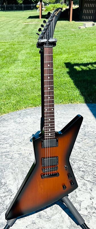 Gibson Explorer 2009 Burst Electric Guitar w '84 Control Layout 