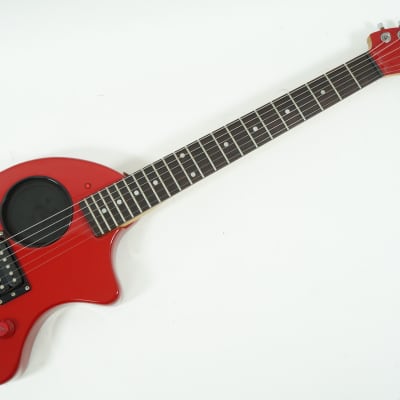 [SALE Ends May 27] Fernandes ZO-3 NOMAD RED Built-in Amp travel guitar Worldwide Shipment for sale