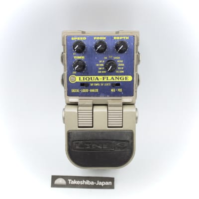 Line 6 Liqua-Flange Tonecore Flanger Guitar Effect Pedal Line6 FLA0P5546003912