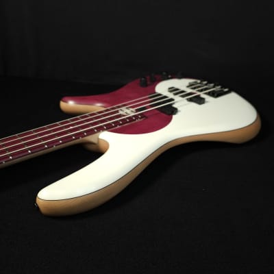 Fodera Yin Yang Standard Purpleheart 4 String Bass With Updated Case image 17