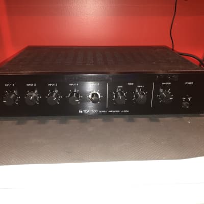 Ampli TOA TA-957 amplificateur Sono vintage Etat moyen mais