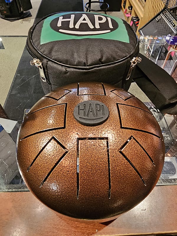 Hapi Drum Mini Play Along C Major w/case & mallets Bronze Reverb