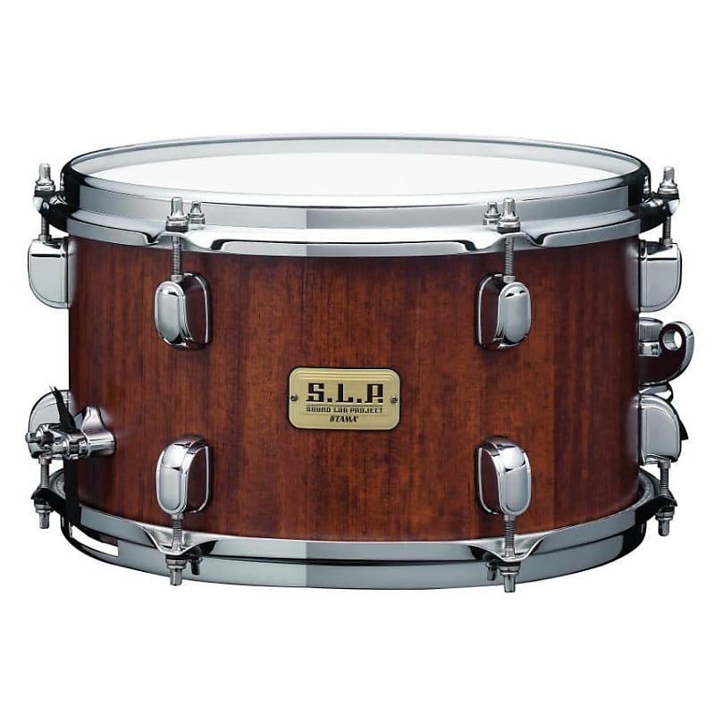 Tama SLP Mod Bubinga Snare Drum 12x7 Satin Bubinga image 1