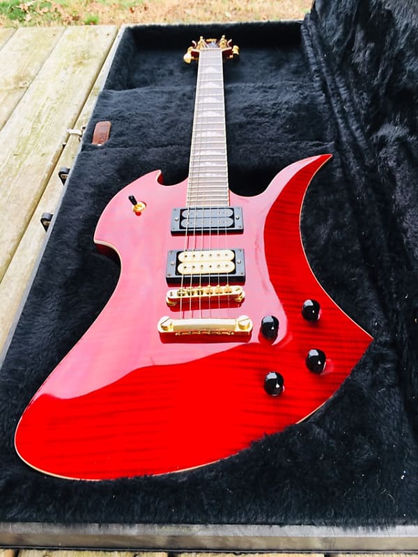 B.C. Rich NAMM Special Limited Edition Mockingbird 2002 Red | Reverb