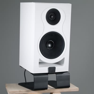 BIG-5 Desktop Speaker Stands 2-Pack | Large Monitor Stand | Vibration Dampening for Desk or Floor image 8