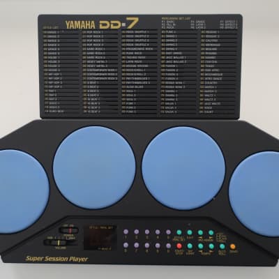 Yamaha Digital Drums DD-7 Percussion Drum Pads Rare Drum Machine W/ Power Supply image 1