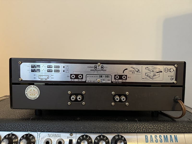 値下可PIONEER REVERBERATION AMPLIFER SR-70 Pioneer of Pioneer SR-70 specifications