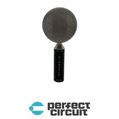 Pinnacle Microphones Fat Top Ribbon Microphone (Black) [DEMO] image 1