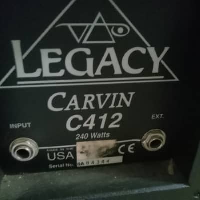 Carvin Legacy 100 watt head, Full stack! image 9