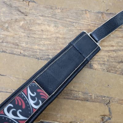Kyser KS1B Guitar Strap With Built-In Capo-Keeper image 8