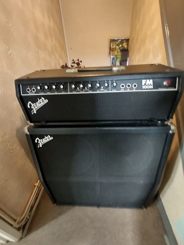Fender Frontman 100H And 412 Cab Black Tolex Reverb