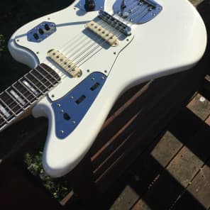Fender FSR (1 of 100) Jaguar 2013 Arctic White w/ Matching Headstock image 5
