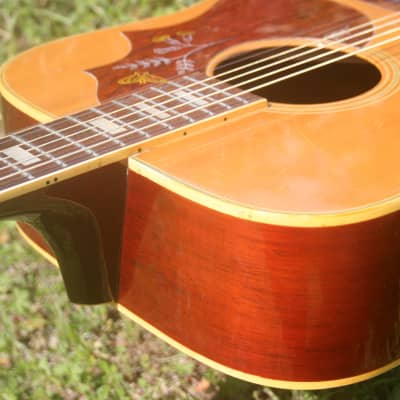 Takamine Elite HM-25 Hummingbird Replica Guitar 1974 | Reverb