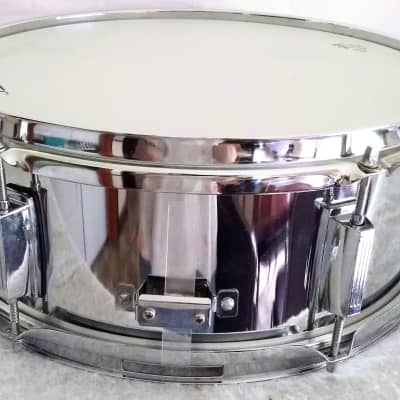 UNMARKED STEEL SNARE DRUM 14" X 5.5" COS image 5