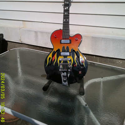 Epiphone Flamekat 1999 - Flame pattern for sale