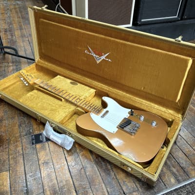 Fender Custom Shop Limited Edition '54 Telecaster Relic Aged Copper w/Tweed Case image 9
