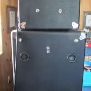 AMPEG V-4 Full Stack Head 2- 4x12 V-4 Cabinets, Dollies, Covers, Cables Rolling Stones Used These image 11