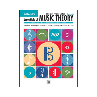 Alfred Essentials of Music Theory Book 2 Alto Clef (Viola) Edition image 1
