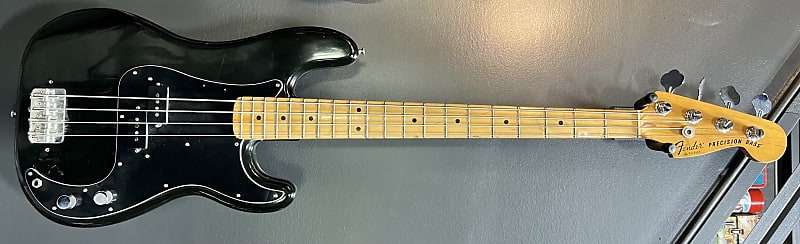 1978 Fender P Bass Black 1978 Fender P bass 1978 - Black