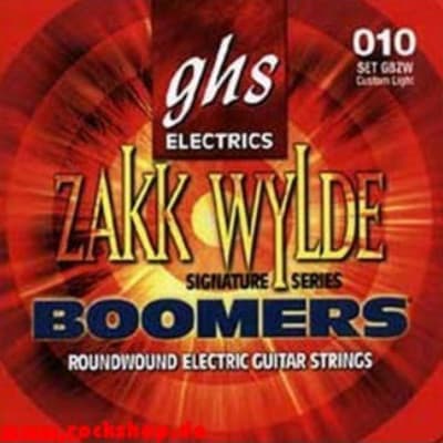 Jeu de Cordes électrique GHS Boomers Heavy Weight Zakk Wylde 10-60 image 1