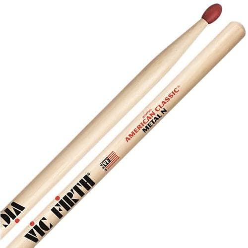 Vic Firth American Classic Hickory Drumsticks - Nylon / Metal image 1