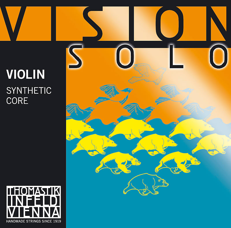 Vision Solo Violin D. Silver Wound VIS03A image 1