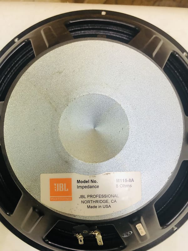 (補修あり) JBL M115-8A JRX ジェービーエル 15インチ　1本 JBL M115-8A 15