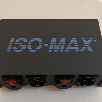Jensen ISO-MAX DB-2PX Stereo Direct Box 2023 - Black image 2