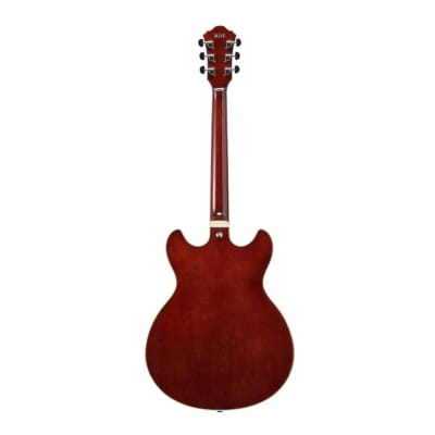 Ibanez AS7FM Artcore 6 String Semi-Acoustic Guitar (Right Hand, Azure Blue Gradation) with Rosewood Fretboard and Mahogany Neck image 5
