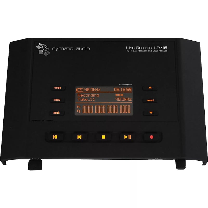 Cymatic Audio LR-16 Live Recorder 16-Channel Digital Multitrack Recorder / USB Audio Interface image 1