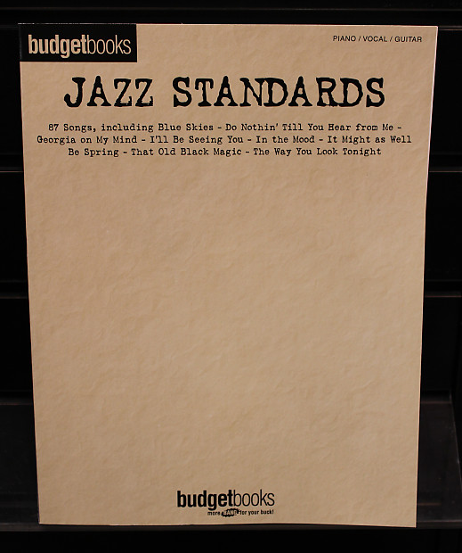 Hal Leonard Budget Books Jazz Standards for Piano image 1