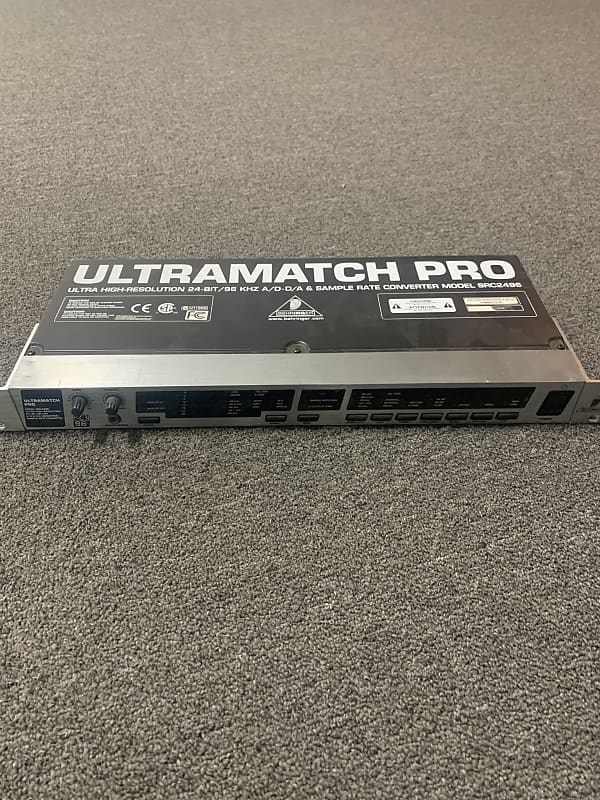 Behringer Ultramatch Pro SRC2496 AD/DA and Sample Rate Converter