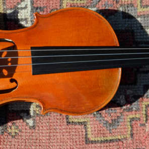 Handbuilt Antonio Rizzo Violin Stunning Craftsmanship Strad Influenced image 1
