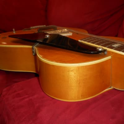 Epiphone Century Archtop W/ Gibson P-13 Speed Bump Pick Up 1942 Natural Blonde image 8