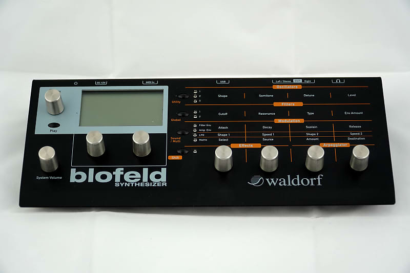 Waldorf Blofeld Desktop Synthesizer 2007 - Present - Black Shadow image 1